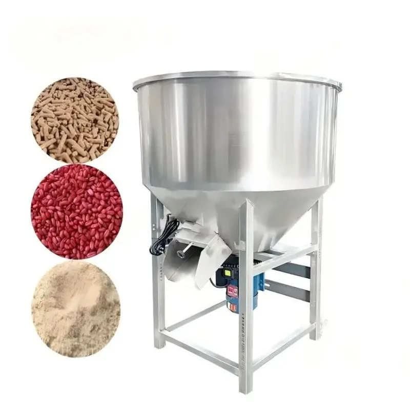 

Birui Electric Farm Animal Feed Stainless Steel Grain Mixer For Livestock & Poultry 220V/380V High Productivity