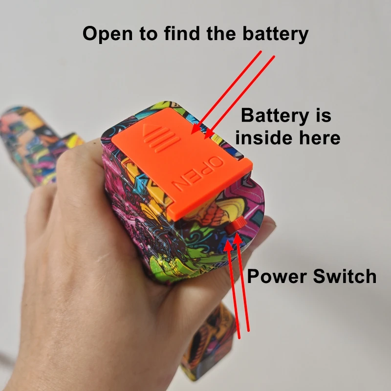 ปืนเจลไฟฟ้า 3.7V แบบอัตโนมัติเต็มรูปแบบ ปืนเจลสำหรับเล่นเกมยิงปืนกลางแจ้งสำหรับเด็กและผู้ปกครอง (ไม่รวมกระสุน)