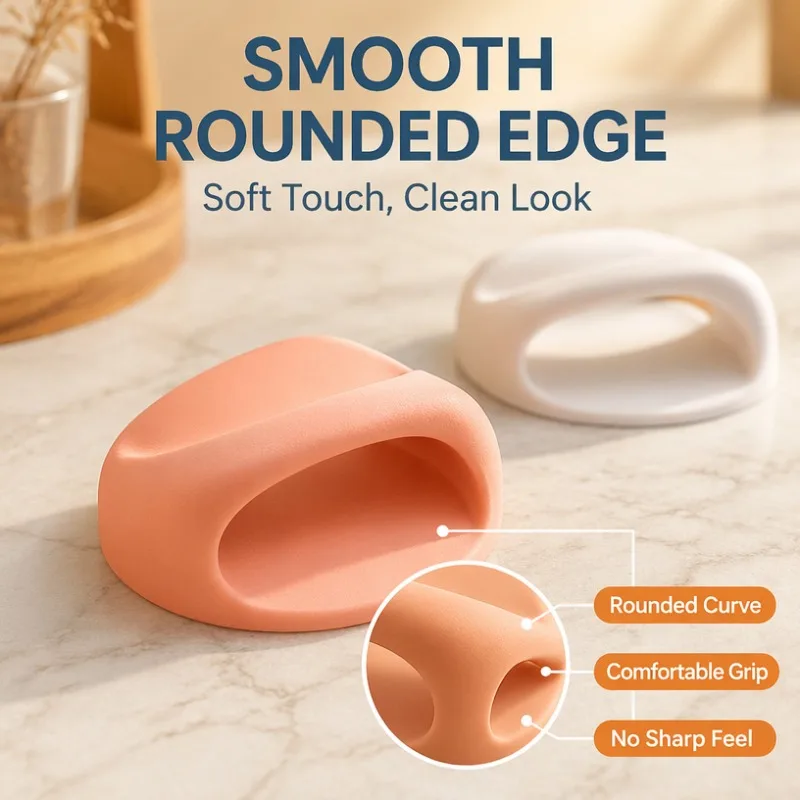 Non perforated door handle, drawer window seamless sliding handle, nail free strong adhesive wardrobe sliding handle