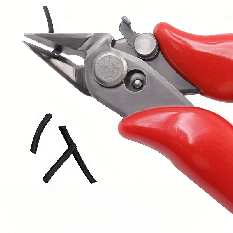 1pc Mini Wire Cutter For Jumper Line, Dupont Wire Tie, Cutting For Electronic Circuit, Electrician DIY 3.5 Inch Plier