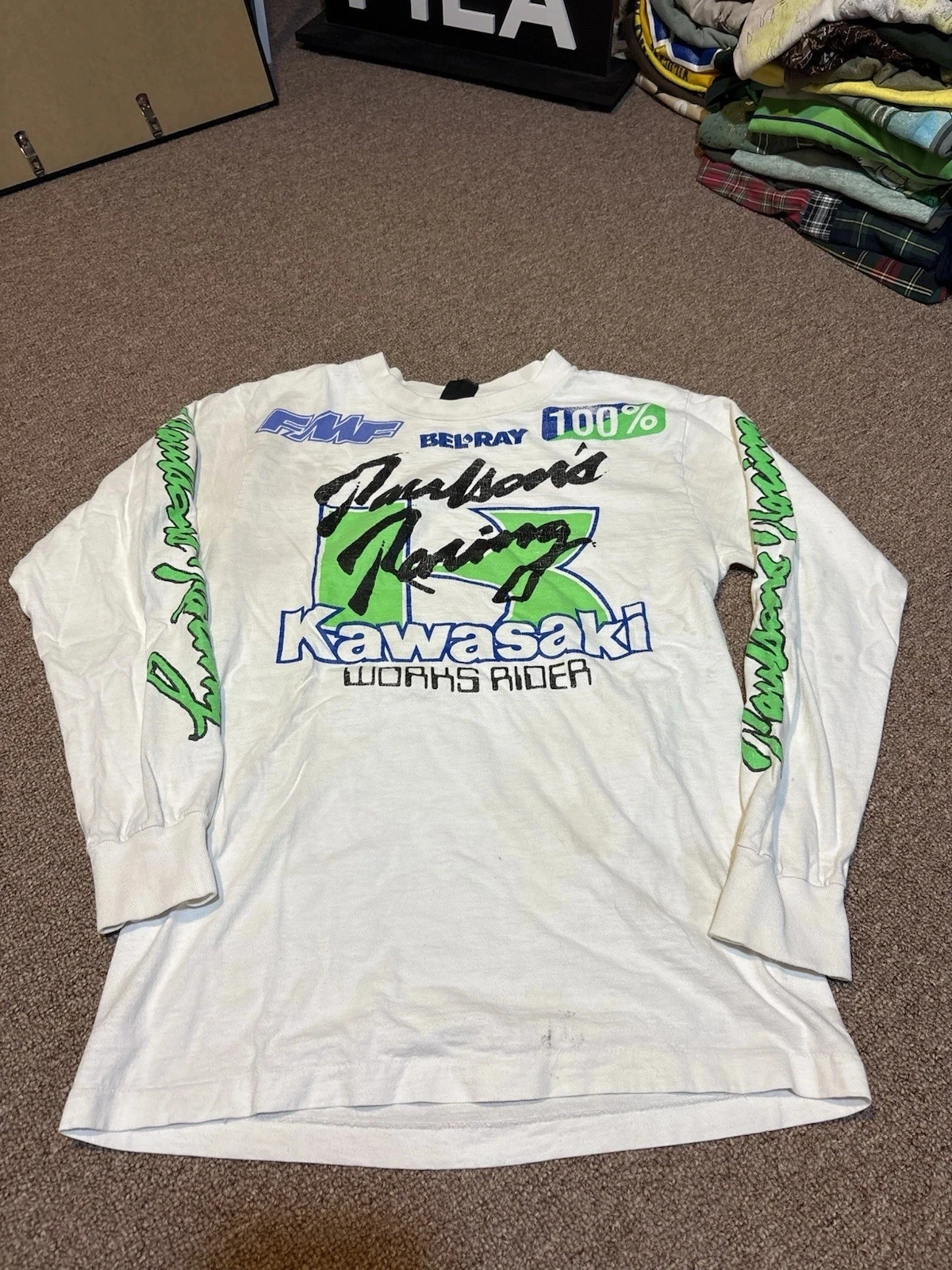 

2025 Kawasaki Off Road Enduro Motocross Jersey Bmx Downhill Speed Bicycle Cycling T-Shirt For Men Mtb Jersey Bike Shirt Long