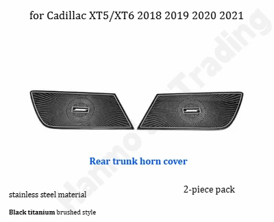 

for Cadillac XT5/XT6 2018-2021 Center console horn cover/rear trunk horn cover/modified decorative cover
