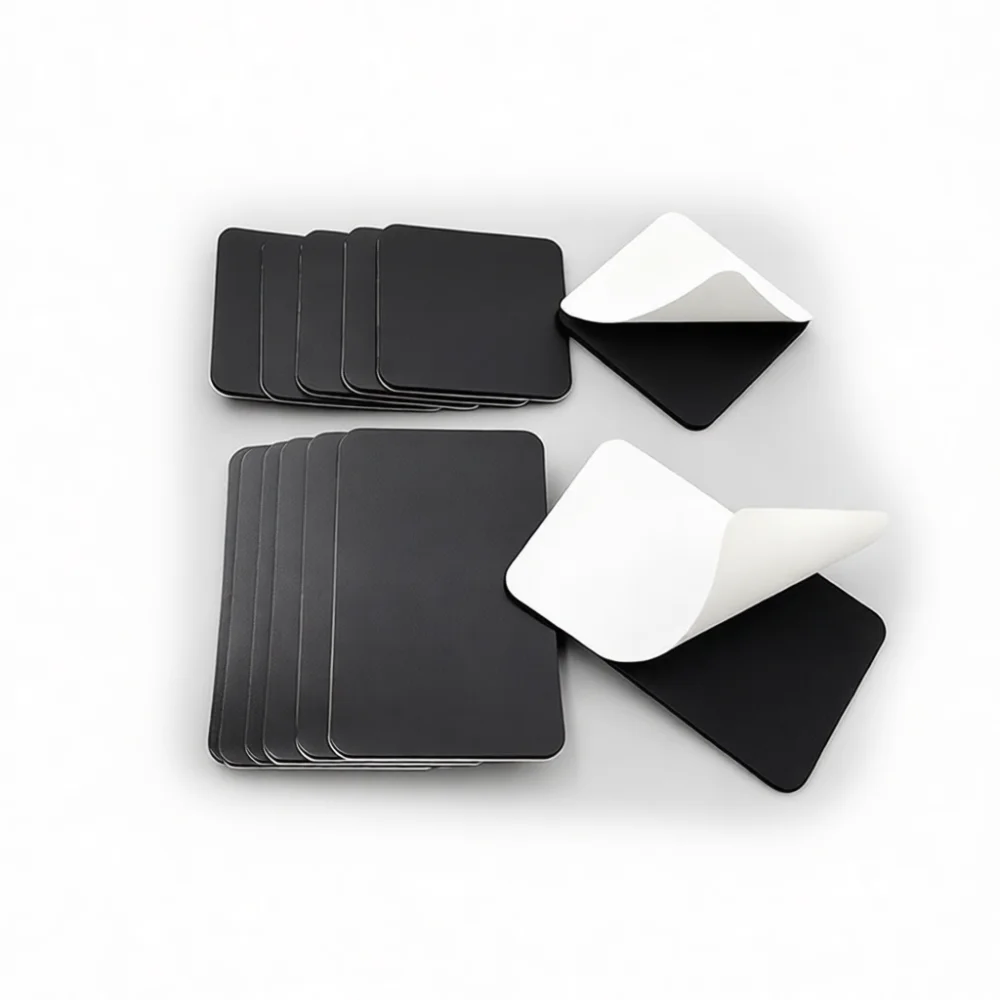 Self Adhesive Rubber Magnet Sheet Flexible Magnetic Tape For Crafting Photo Frame Ornament DIY Project Soft Backed Magnet