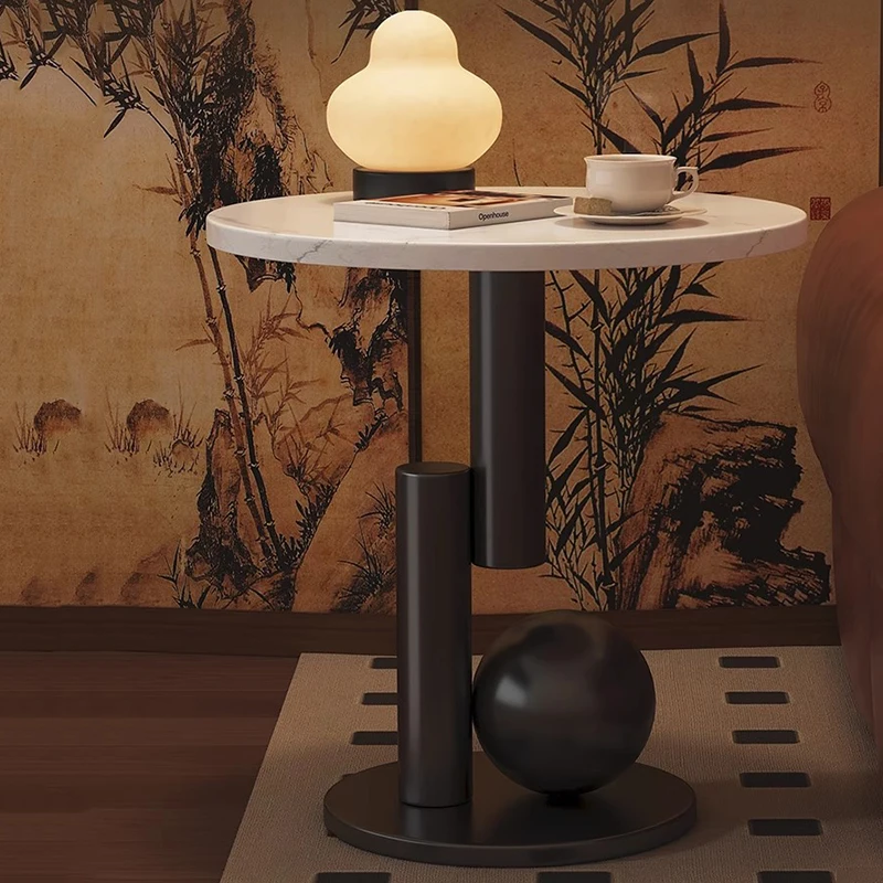 Kamar Tidur Ponsel Meja Nordic Putih Murah Unik Meja Samping Tempat Tidur Ruang Tamu Mewah Keren Mesitas De Noche Replika Furniture