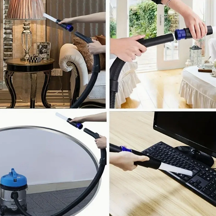Accesorios para aspiradoras, herramienta de extracción de tubos de cepillo pequeño para limpieza del hogar y del coche, artículos para el hogar, herramientas de limpieza