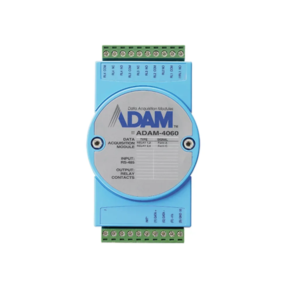 Advantech ADAM-4060 4-ch Relay Output Module Remote I/o Module with Modbus