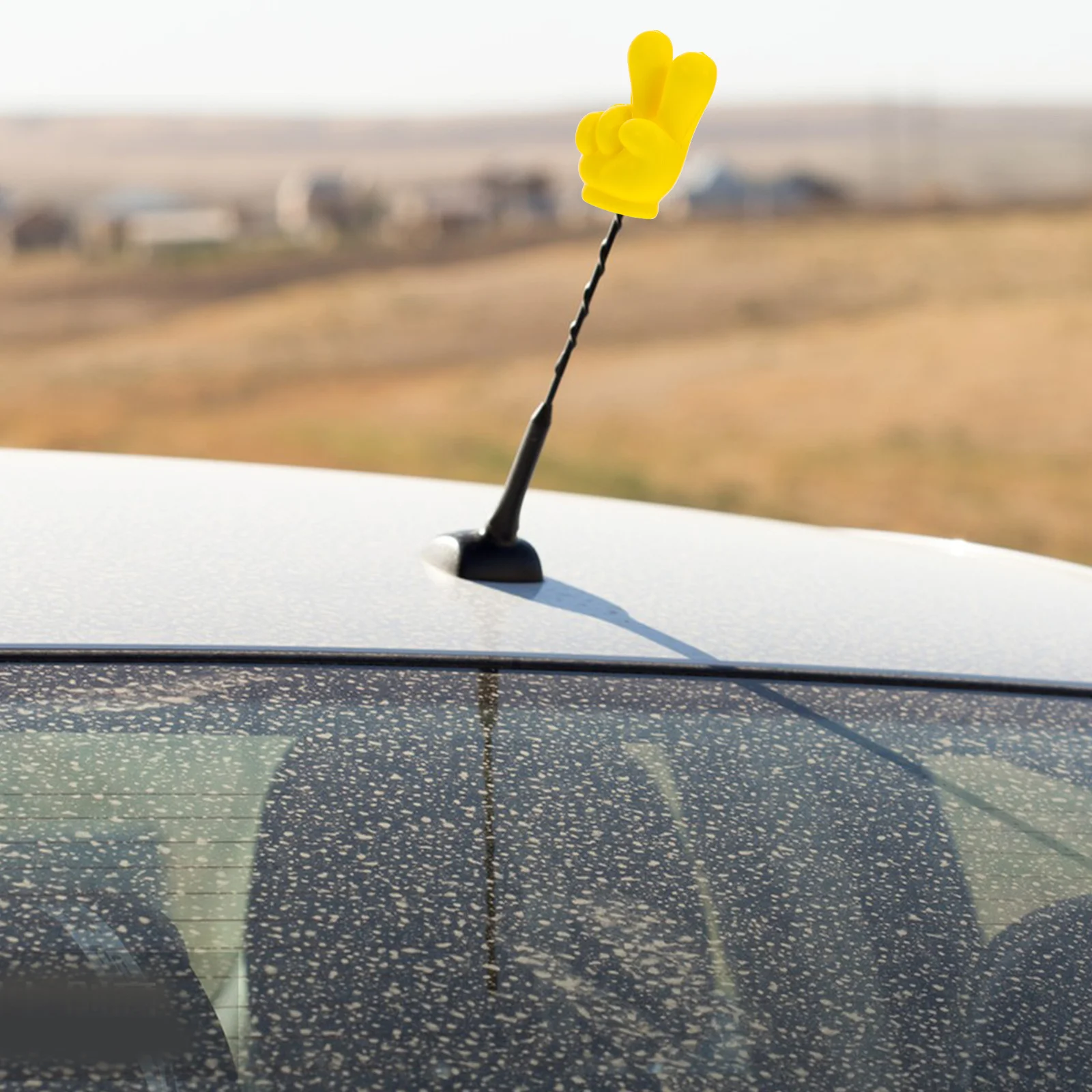 

Durable EVA Car Antenna Decoration Cute Finger Ball Topper for Vehicle Roof Styling Fun Auto Accessory Exterior Ornament