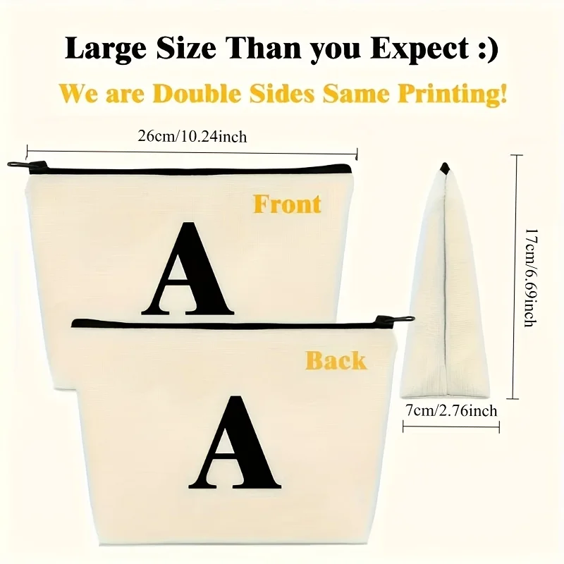 1-Piece Travel Organizer: Multi-Functional Makeup & Toiletry Bag with Positioning Print - Large Capacity Unisex Pouch