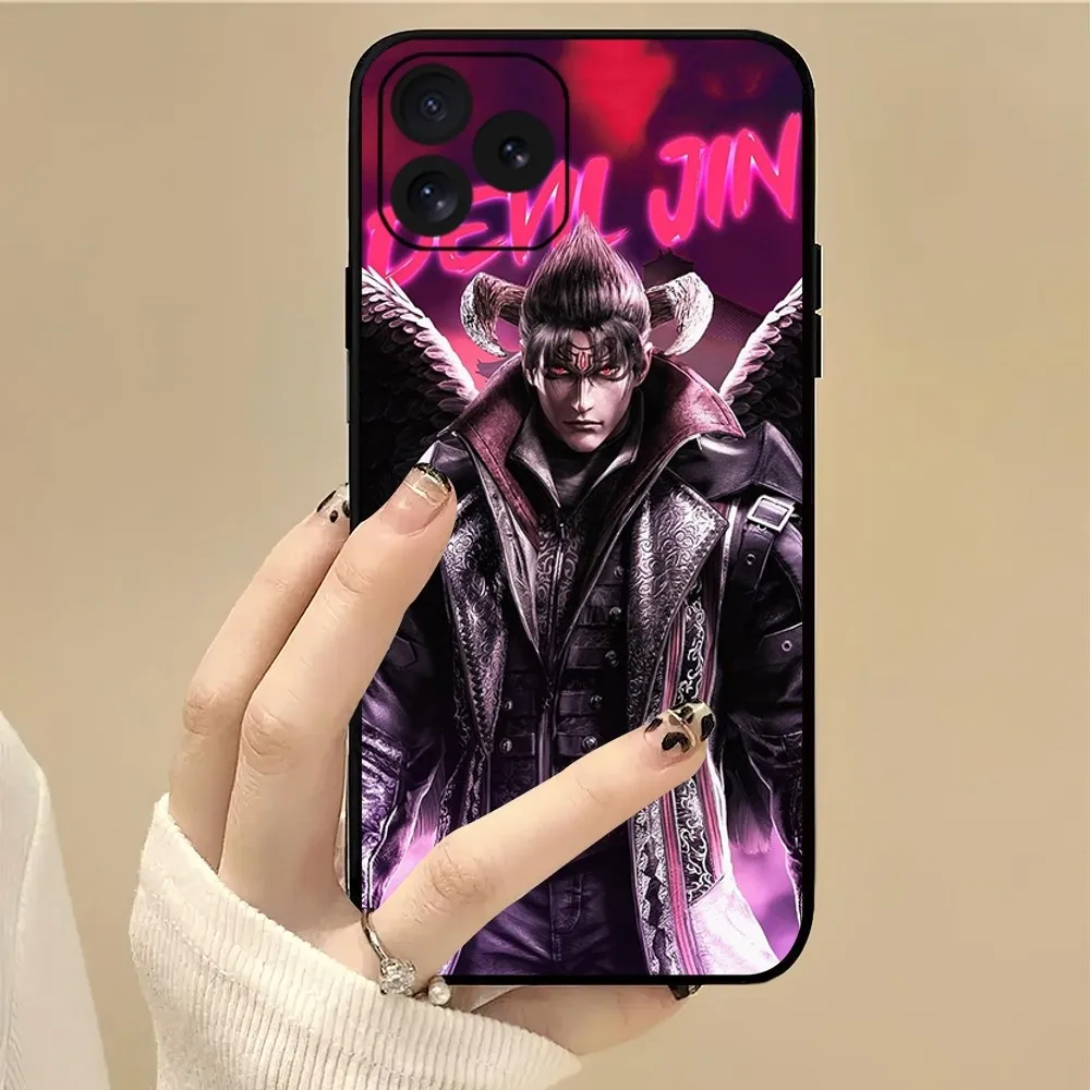 Game Tekken 8 B Phone Case For iPhone 11 12 13 14 15 8 XS Mini X XR PRO MAX Plus Cover