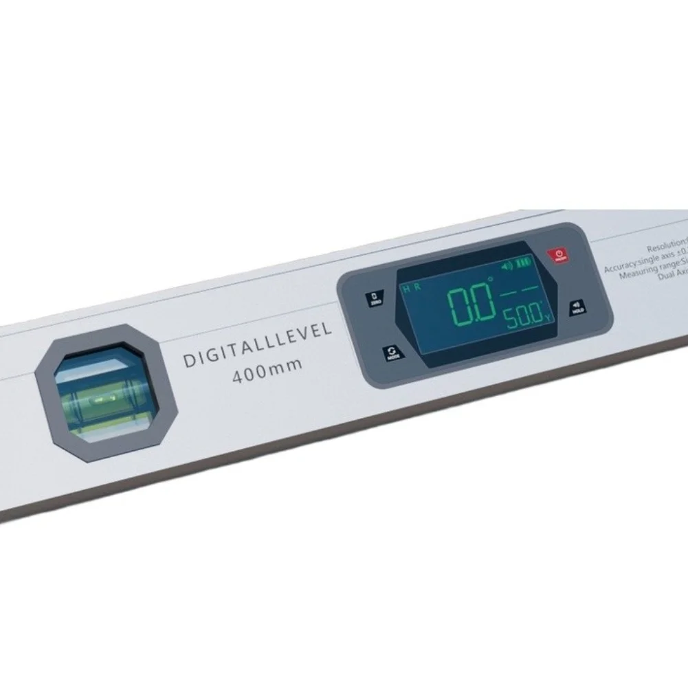 Aluminum Inclinometer Touch Screen Gauge For Carpentry Work Large Digital Display Buzzer Alarm System Multiple Unit Options