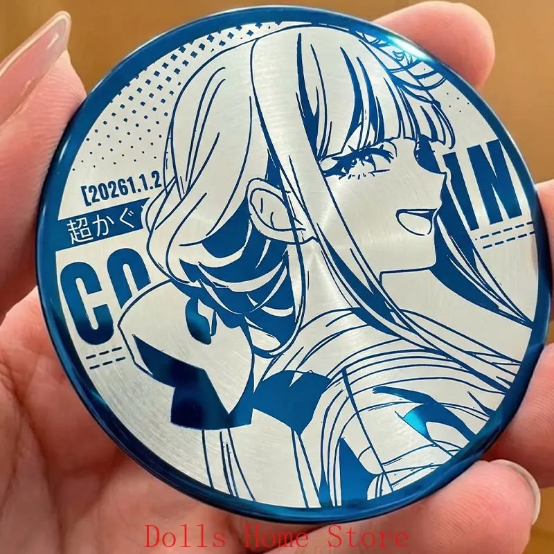 Anime Princesa Cósmica Kaguya! Runami Yachiyo Sakayori Iroha Kaguya - Emblema de superficie de espejo, broche, pin de pecho, adorno, regalo