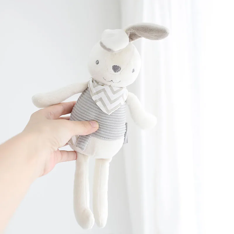 Schöne Hase Affe Säugling beschwichtigen Spielzeug weichen Tier Plüsch Neugeborenen Baby Schlaf puppe Geschenke