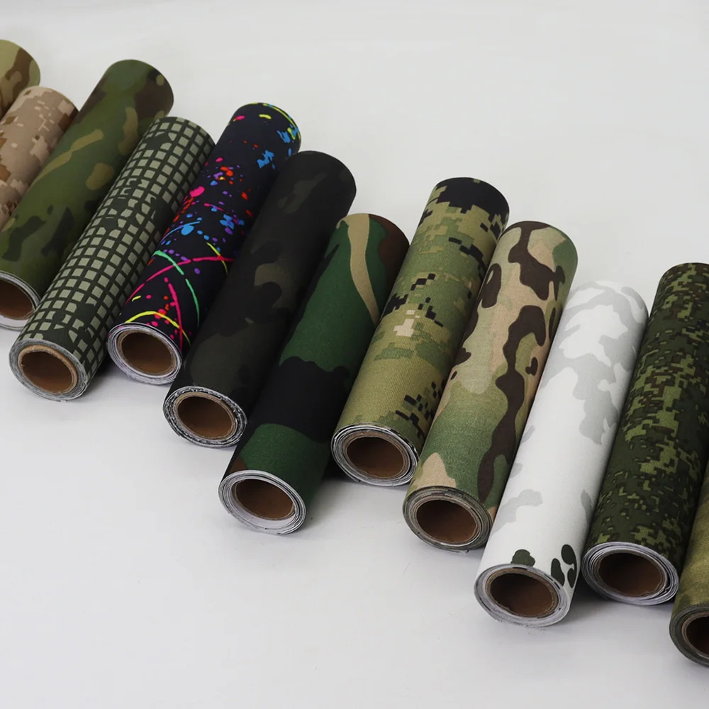 Taktisches Selbstklebendes Band Multifunktionale Starke Tarnungsaufkleber für DIY-Handyhüllen, Taschenlampen, Optiken, Messer, Outdoor-Werkzeuge