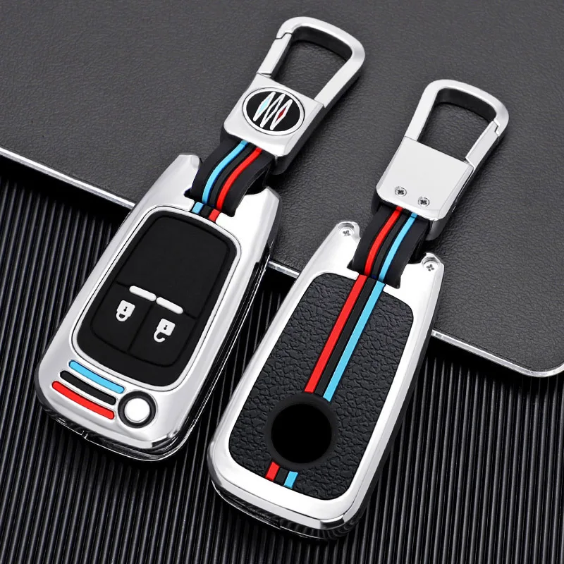 

Zinc Alloy Car Key Case Full Cover For Buick Chevrolet Cruze Opel Vauxhall Insignia Mokka Encore Auto Fold Key Shell Protection