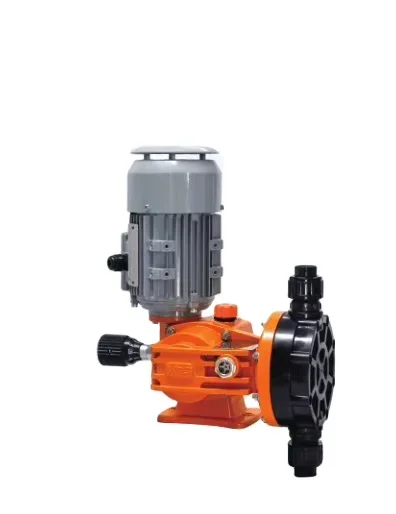 Wastewater treatment plant chemical dosing pump and metering pump