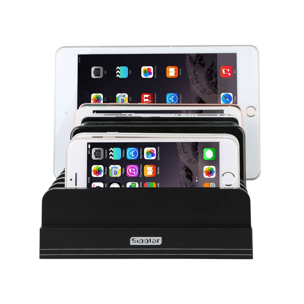 TC-30X Sipolar 11 Slots Mobile Phone Holder Plate Holder Stand Support for Phone Accessories - view 6