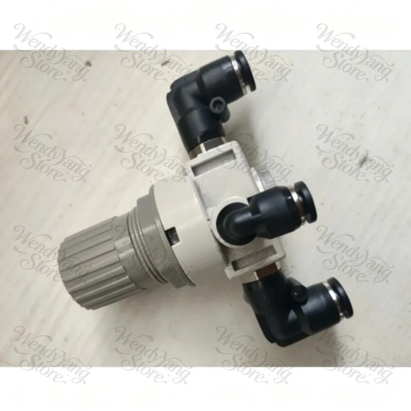 Static Plastic Sprayer Pressure Regulating Valve Air Regulating Regulator Powder Regulating in And Out Spray Gun Accessories