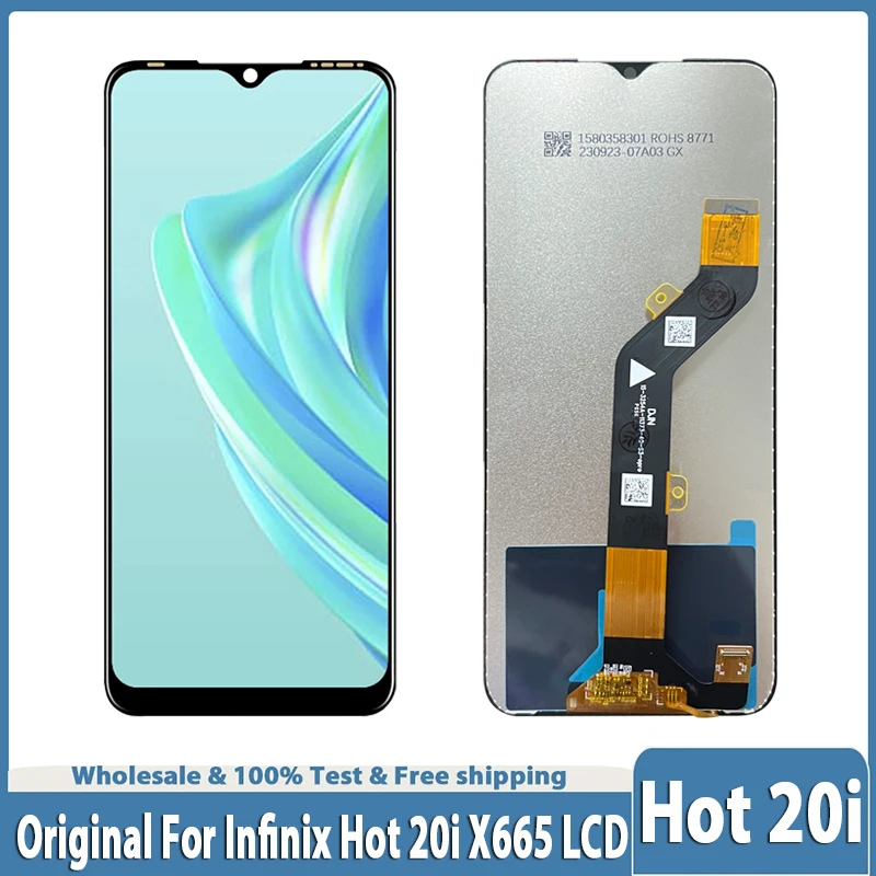 653 LCD עבור Infinix Hot 20i – דיווח מפורט על תחליף מסך, תקינות ותאימות