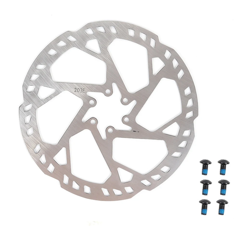 2Pc RotorElectric Scooter Bicycle BrakeRotor 140mm-203mm DiscRotor 2.3MM Abs Bracket Elelctric Bicycle Accessories Steel Parts