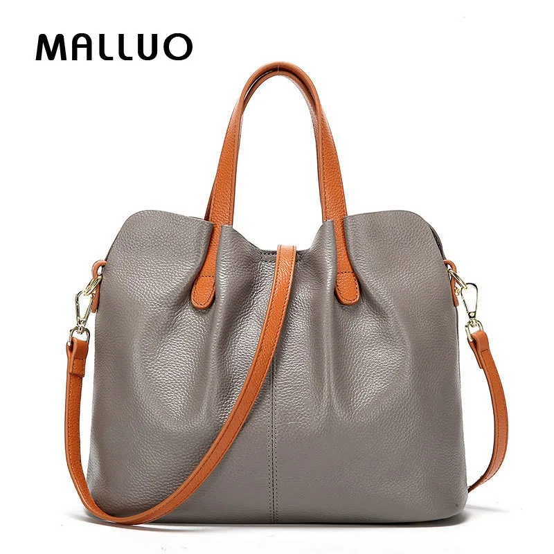 

Genuine Top Layer Cowhide Tote Bag for Women 2025 New Designer Luxury Large Capacity Handbag Stylish Crossbody Shoulder Bag