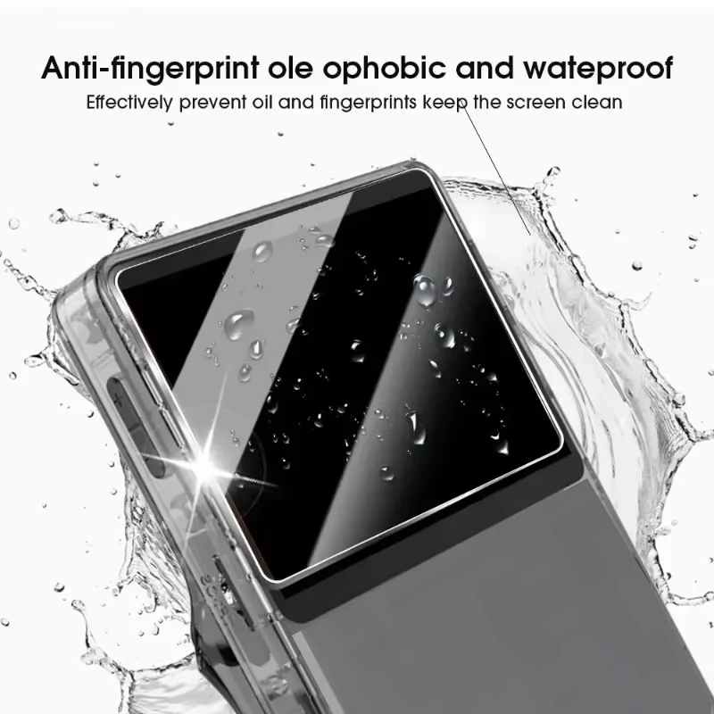 3 IN 1 Tempered Glass Screen Protectors for R36S Game Console Hard PC Storage Case Zipper Carrying Protective Bag & Glass Films