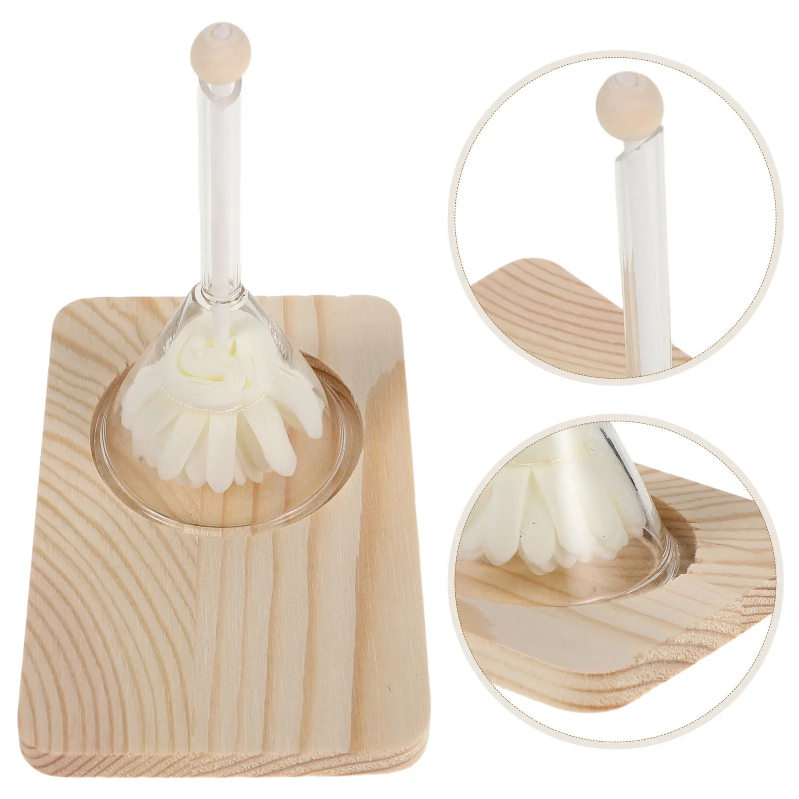 

1 Set Perfume Flower Tester Mini Fragrance Sampling Diffuser for Store Counters Perfume Decanting Tester Scent Testing Funnel