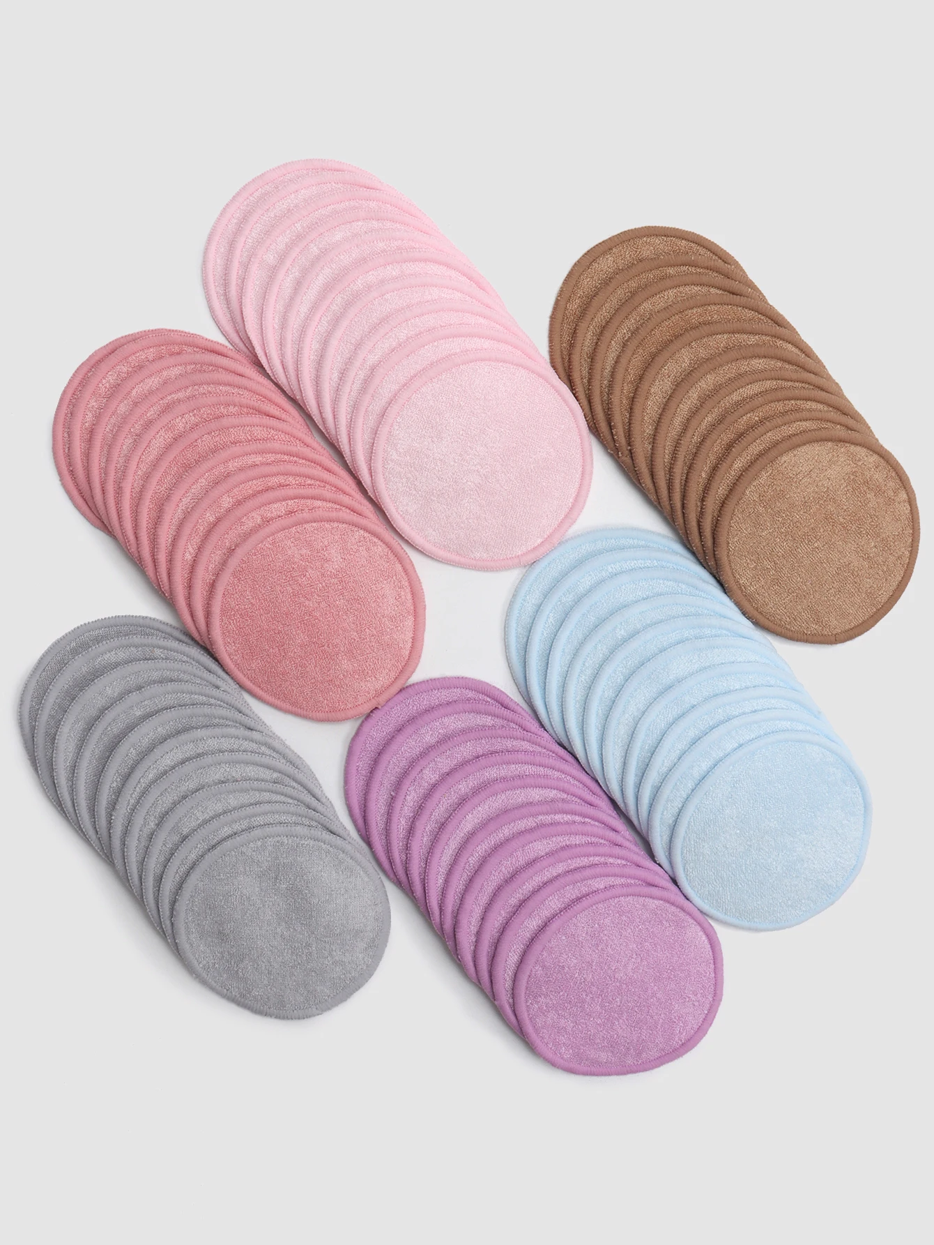 5/10/20Pack Reusable Makeup Remover Pads Washable Face Cleansing Puff Cloth Clean Sponge Liquid Cream Tools Cosmetic Remover