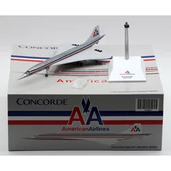 FX2001 Alloy Collectible Plane Gift JC Wings 1:200 American Airlines Aerospatiale Concorde Diecast Aircraft Jet Model N191AA