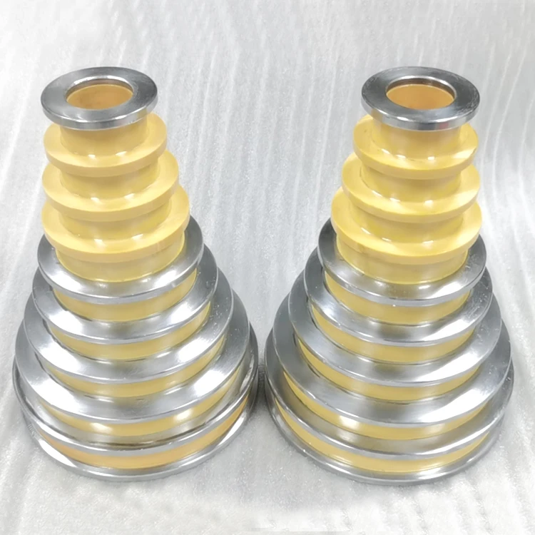 Wire Drawing White Zirconia Ceramic Capstan,4 Step Pulley
