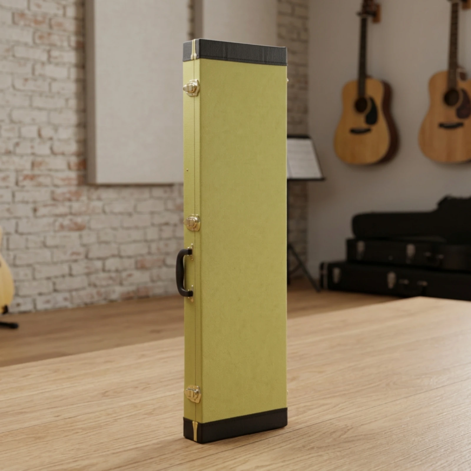 Electric Guitar Hard Case Safeguarding Guitar Case with Lockable Latches Long-Lasting Sturdy for Guitarists, Travel, Gigs