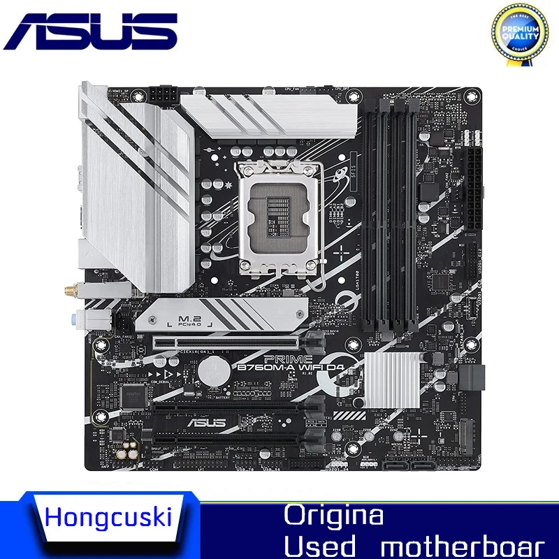 

ASUS PRIME B760M-A WIFI D4 LGA 1700 DDR4 Motherboard B760
