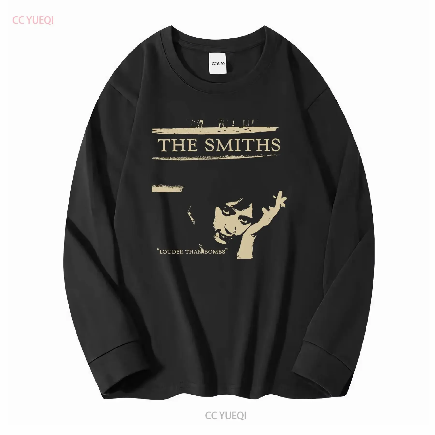Louder than Bombs The Smiths Music Band T Shirt Reprint Size S 5XL KH0808 vintage Washed Slightly Top For Everyday Wear