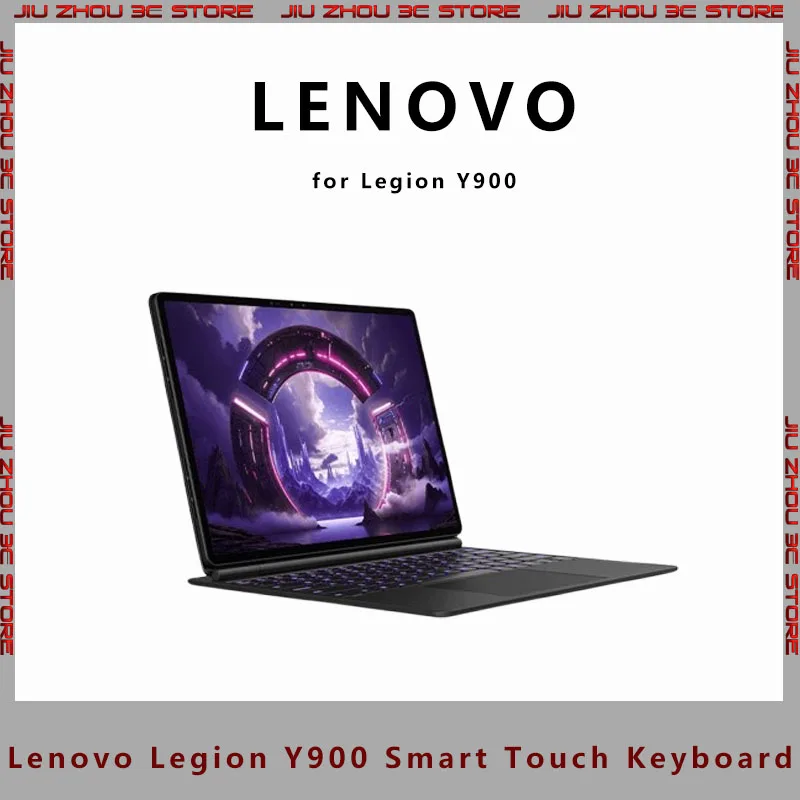Teclado Inteligente Lenovo Legion Y900 de 13" com Teclas Retroiluminadas RGB, Grande Trackpad e Capa Magnética Destacável