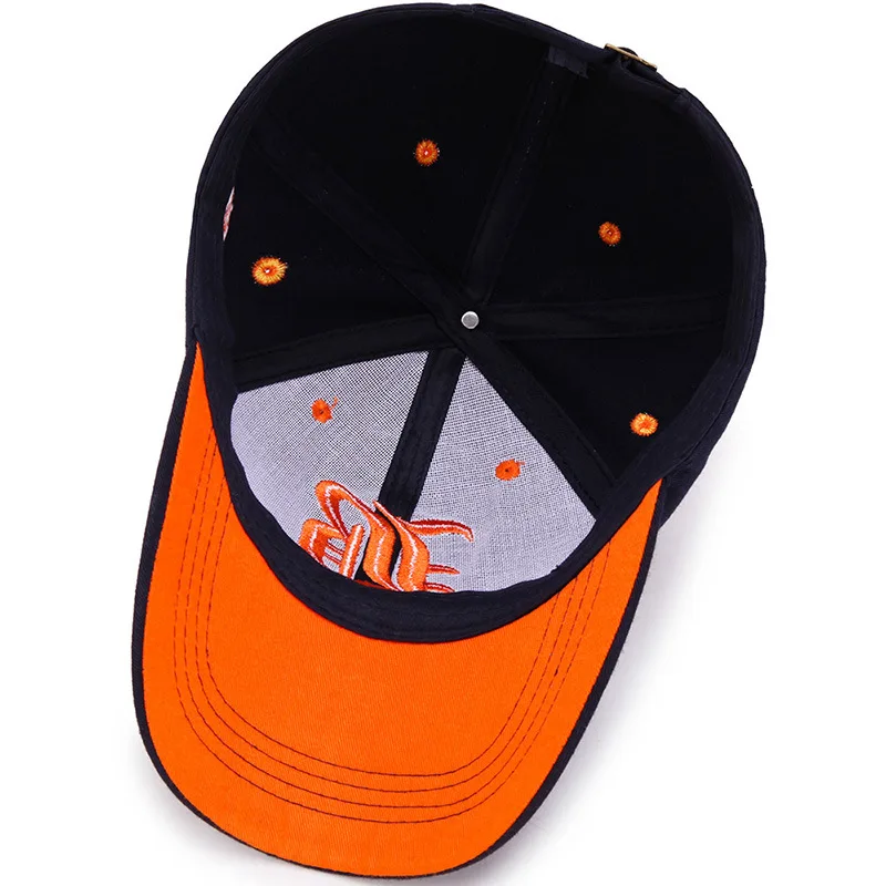 Men Women's Baseball Cap Summer Cotton Hat Embroidery Snapback Hip-Hop Cap Adult Sport Sun Hat Casual Gorra Hombre Visor Dad Hat, image 5