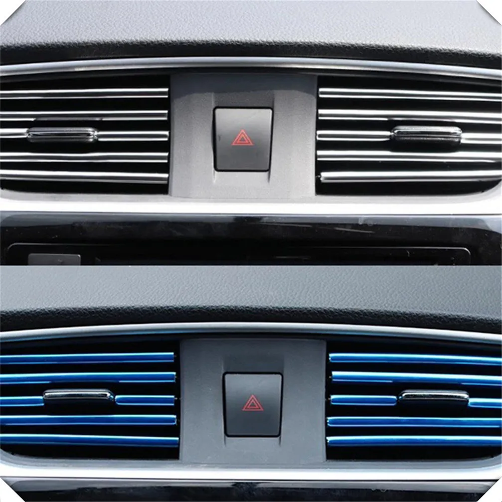 car Air Conditioning ventilate Outlet Trim Strip for Chevrolet Trailblazer Avalanche 34 West Uplander Orlando Code Captiva