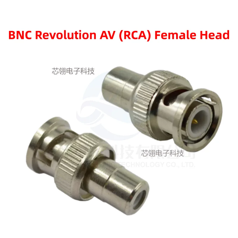 10/50pcs Surveillance video BNC male to RCA female BNC connector to AV female RCA lotus connector AV direct female adapter