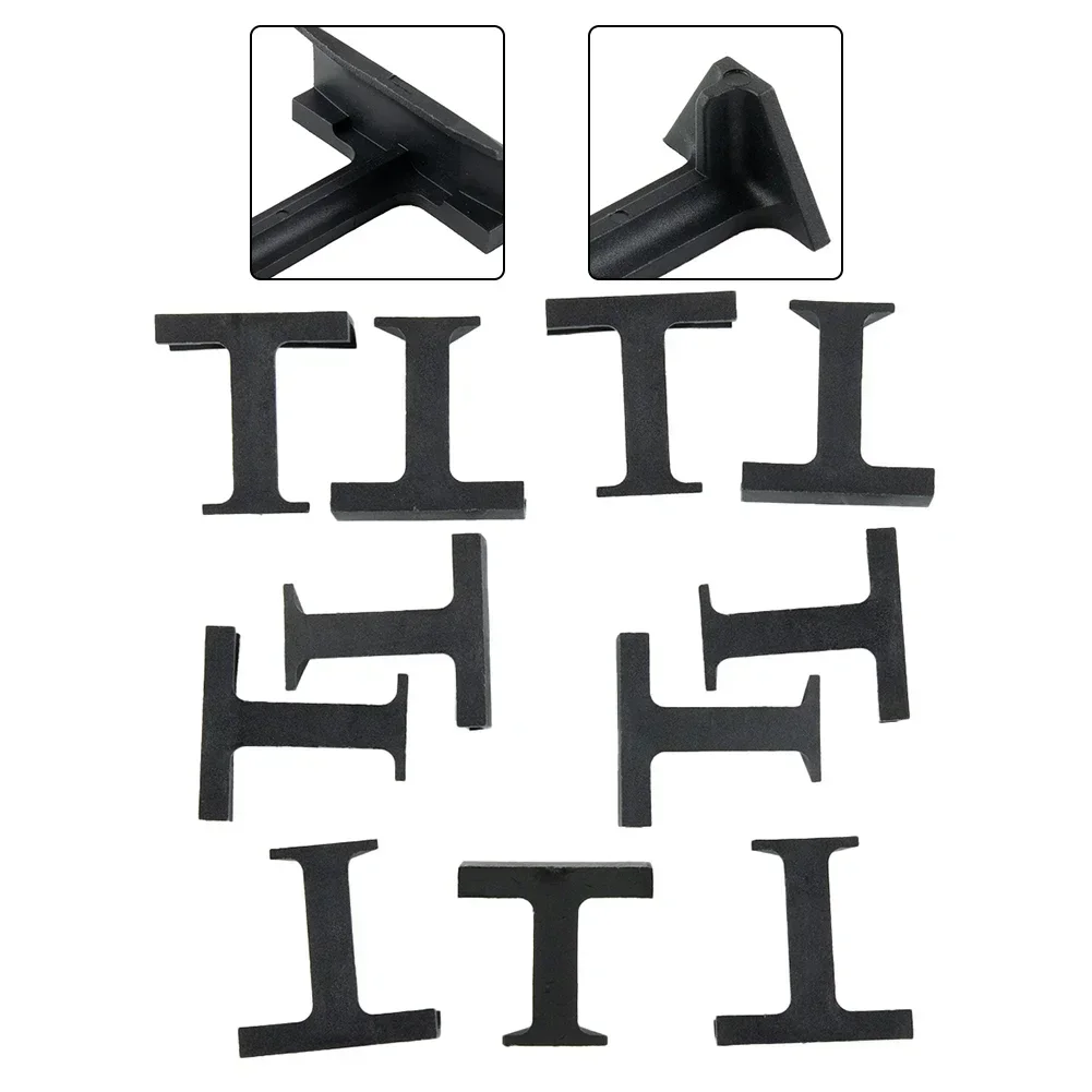 Solar Water Drainage Clips Black 30mm 35mm 40mm Increase Power Generation To Improve Solar Panel Life High Quality Practical