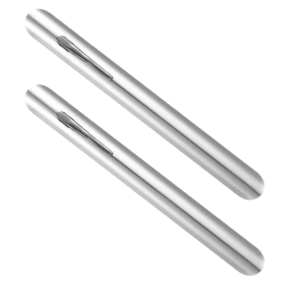 

2Pcs Bread Crumb Cleaning Scraper Table Portable Sweeper Kitchen Tool Restaurant Cleaner Stainless Steel Silver Crumbs