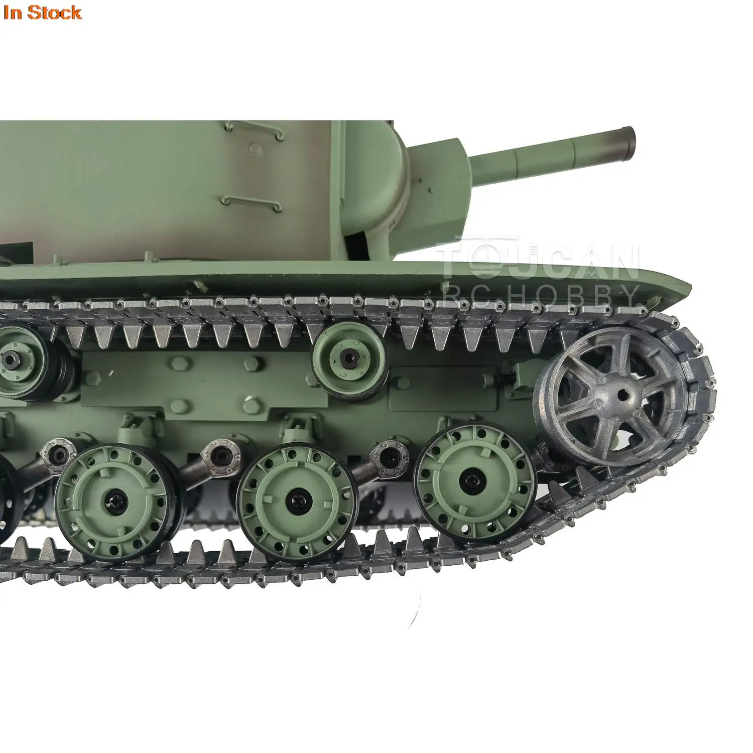 1/16 HENG LONG TK7.0 Tanque RC KV-2 soviético mejorado Gigant 3949 360 °   Torreta TH19751-SMT4