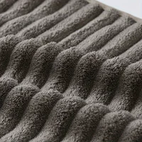 Ensemble de serviettes à main super absorbantes et douces de luxe, 5 pièces, 11.8x11.8 pouces, débarbouillettes à séchage rapide pour les nécessités ménagères et quotidiennes 4
