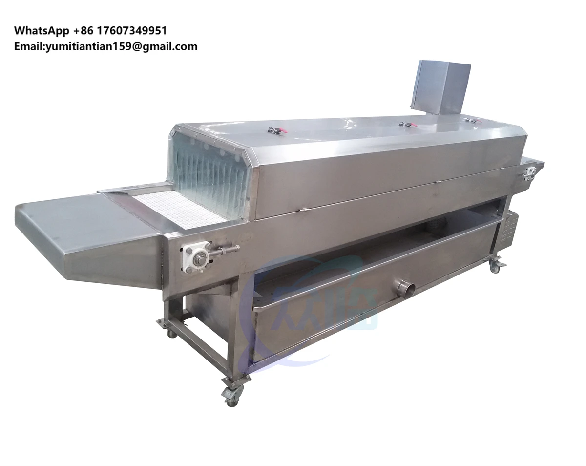 Seafood Fish and Shrimp Processing Equipment Fish and Shrimp Quick Fishing Machine  Fish and Shrimp Tray Separator