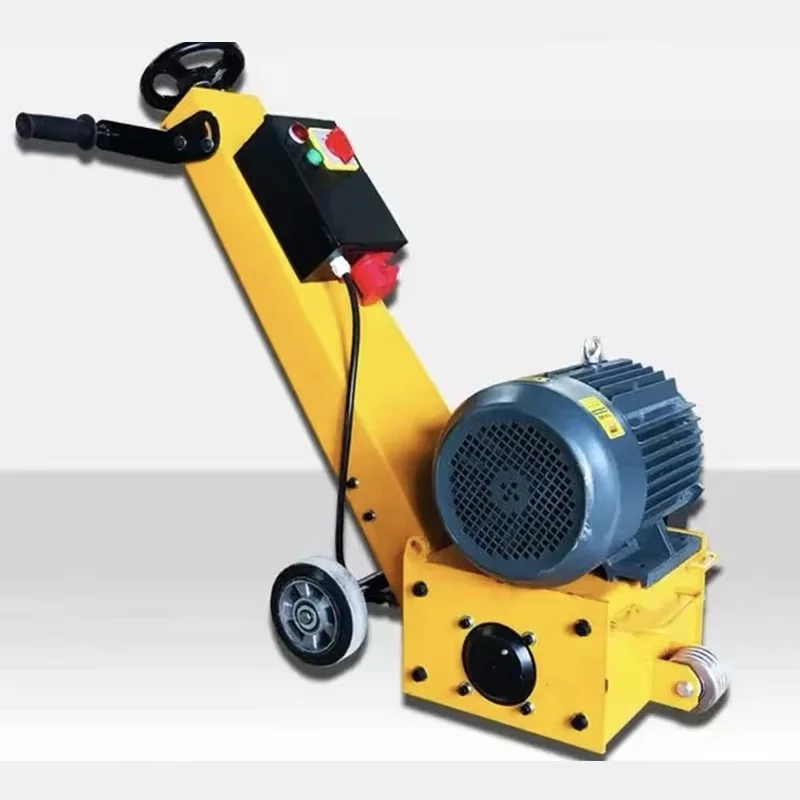 

300mm width Electric concrete milling Miller cement floor pulling machine old floor renovation chisel machine planing machine