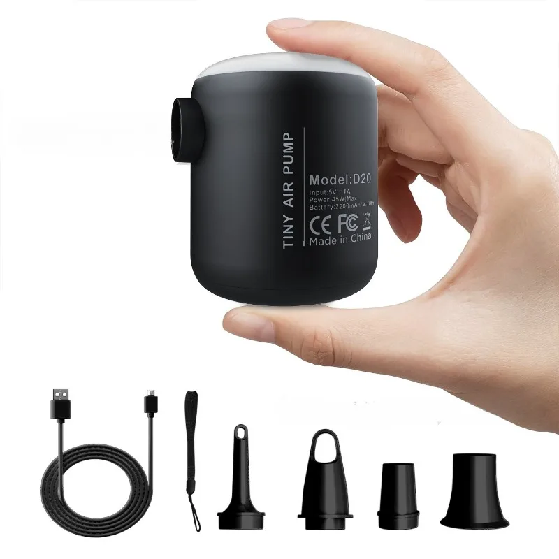 

Электрический надувной насос, компрессионный мешок, вакуумный насос, открытый кемпинг, надувная кровать, всасывающий мини-надувной насос