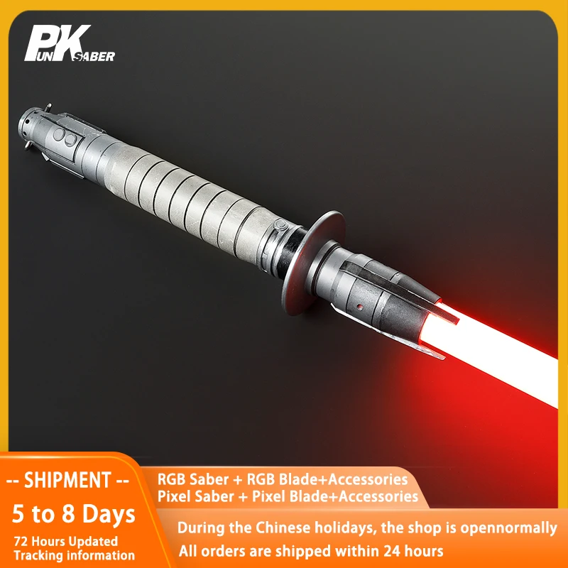 

PunkSaber Lightsaber Neopixel Jedi Laser Sword Heavy Dueling Sensitive Smooth Infinite Changing Hitting Sound Light Saber Toys