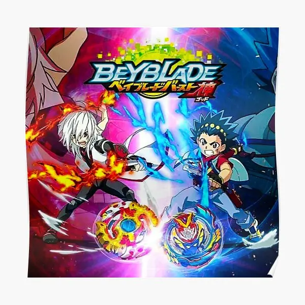 Beyblade Burst Evolution  Poster Vintage Wall Home Decor Picture Painting Print Funny Mural Room Art Decoration Modern No Frame