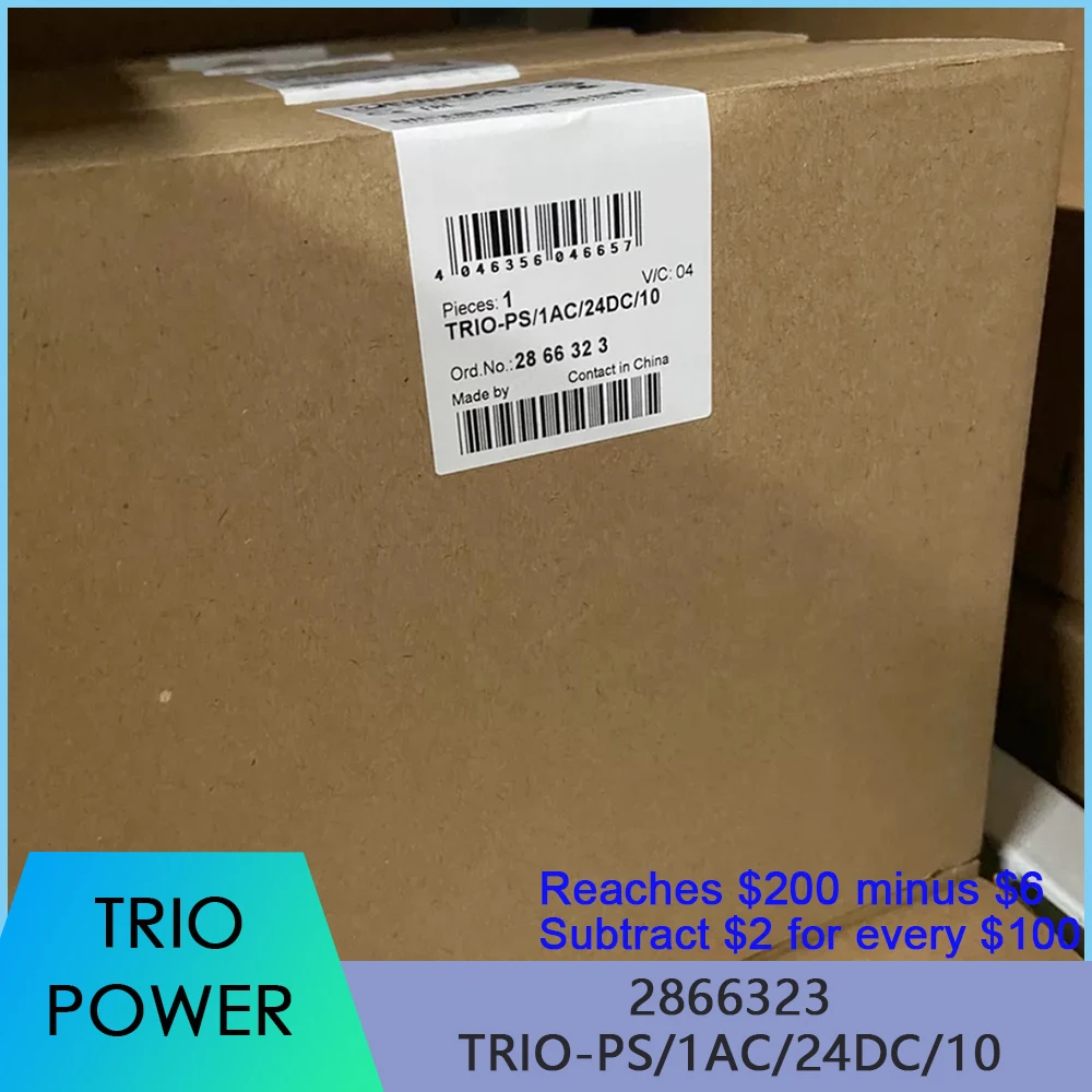 High Quality 2866323 TRIO-PS/1AC/24DC/10 TRIO POWER 24VDC/10A For Phoenix Switching Power Supply Fast Ship