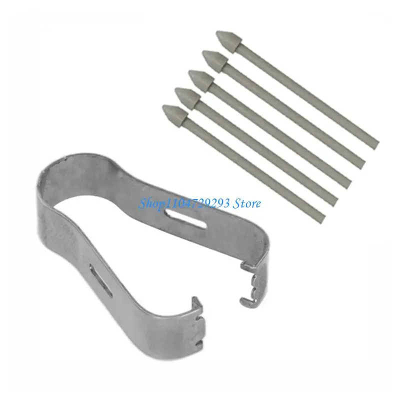 5Pcs Pen Replacement Tip Set With Secure Clip Attachments For Tablets T860 T865 Models Digital Devices