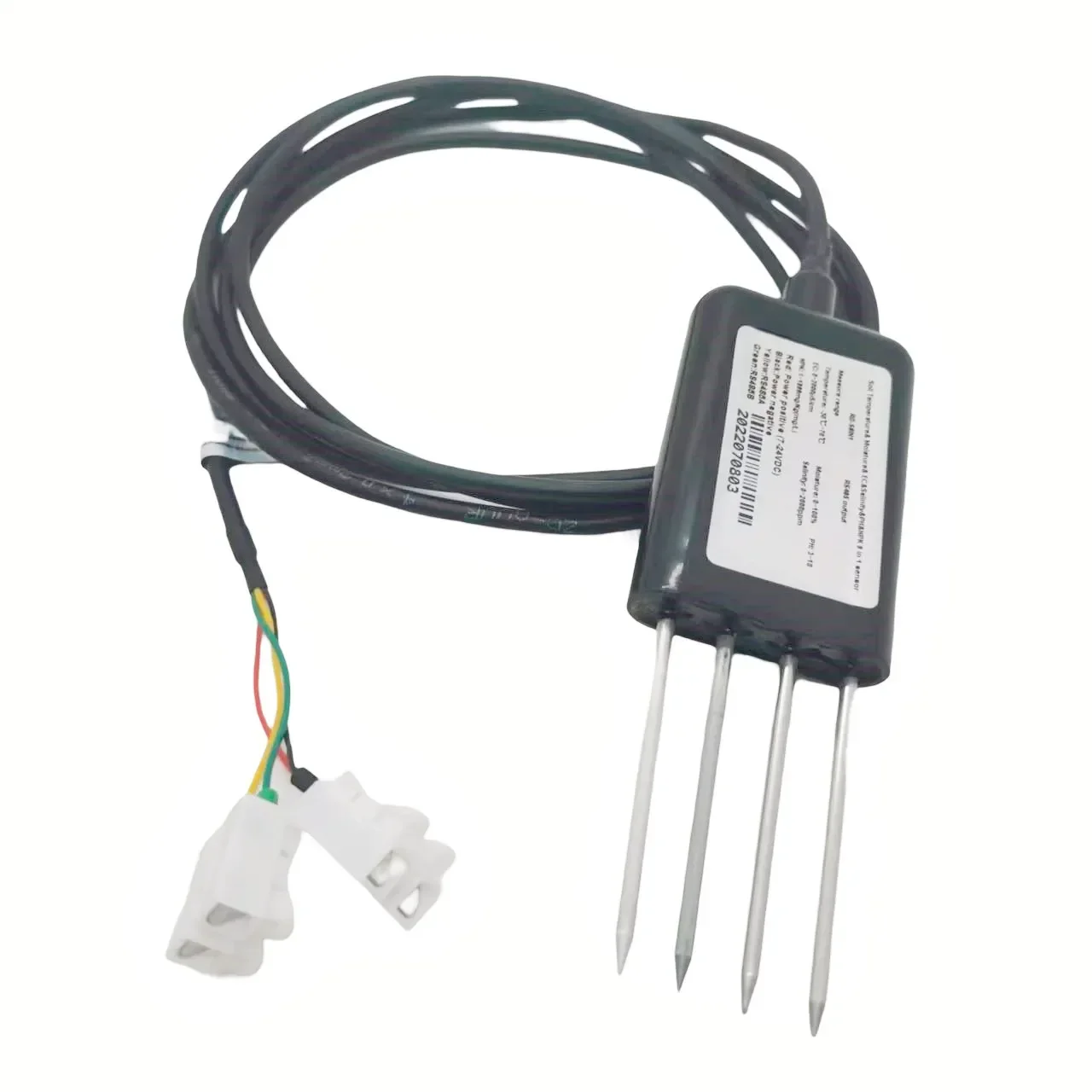 Online Monitoring LORA LORAWAN RS485 Soil Moisture Temperature EC PH SALINITY NPK Sensor