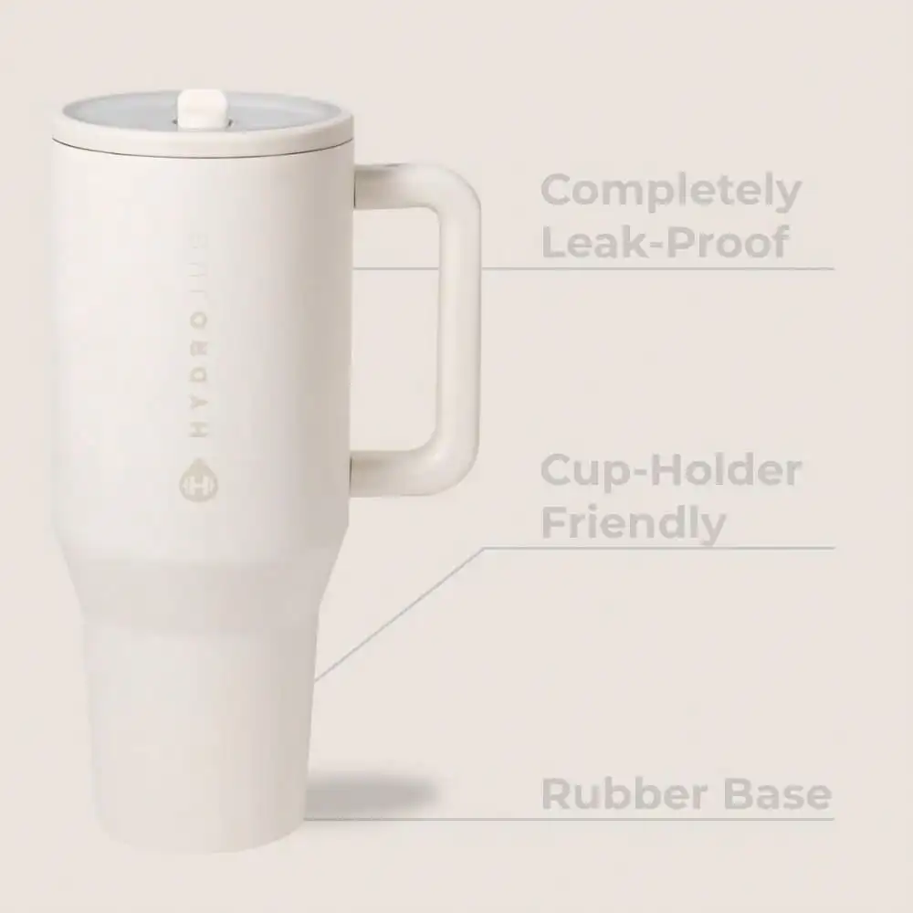 NEW Sports Water Bottle HydroJug Traveler Tumbler 32oz 40oz Portable Sweat Absorption Leakproof Solid Easy To Wash Versatile Daily Unisex