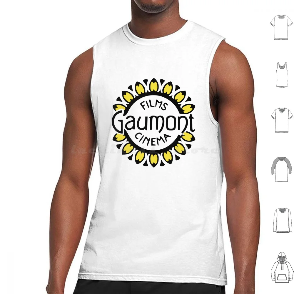 Gaumont 1908 Tank Tops Vest Sleeveless Gaumont Films Cinema 1908 Logo France French Motion Pictures Flower Gaumont Films